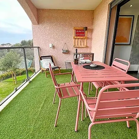 Nadia - Terrace With Sea View Zen - By Tgb Lägenhet Porticcio (Corsica)